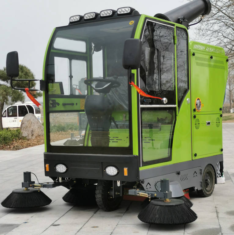 绥化道路清洁广泛应用电动环卫清扫车
